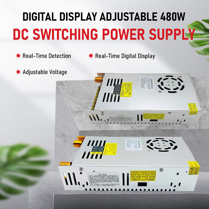 Switching Dc Power Supply 300V 1A - Single And Dual-Axis 480W Digital Display